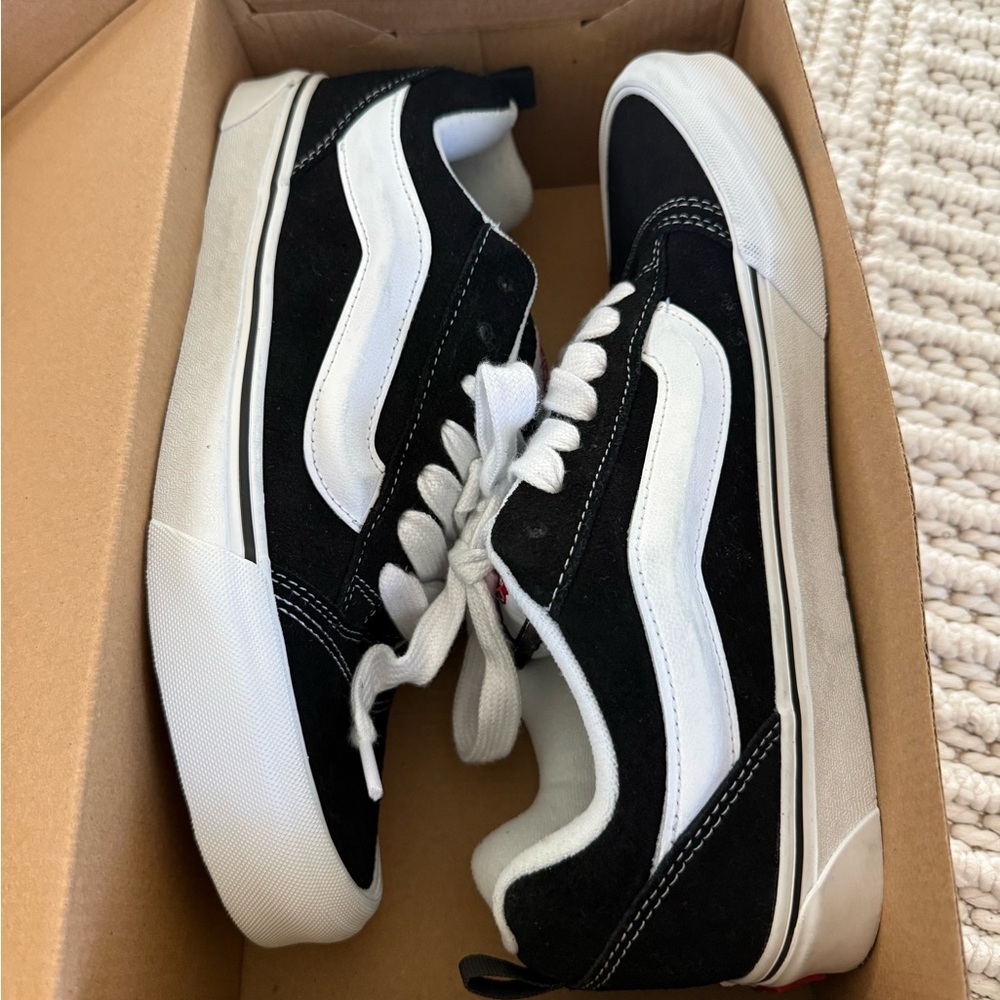 Vans Classic Black and White Sneakers